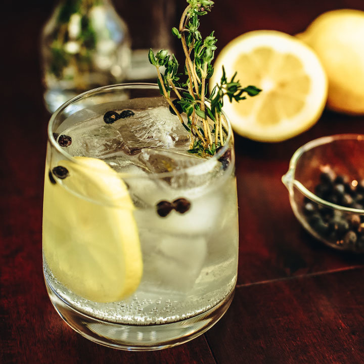 Gin and tonic